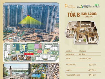 Masteri West Heights, Vietnam Masteri West Heights, Vietnam