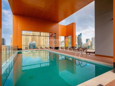 Dubai Marina Moon, United Arab Emirates  Dubai Marina Moon, United Arab Emirates