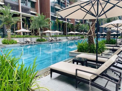 The River Thu Thiem, Vietnam  The River Thu Thiem, Vietnam