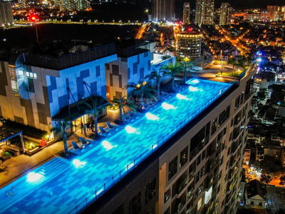 River Panorama, Vietnam River Panorama, Vietnam