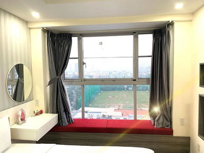 Scenic Valley with pool and recreation areas, Vietnam  Scenic Valley with pool and recreation areas, Vietnam