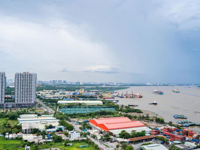 River Panorama, Vietnam River Panorama, Vietnam