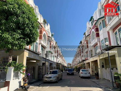 4-story townhouse for rent, Baan Ravipa Sukhumvit 103 project (BANN RAVIPA SUKHUMVIT 103), Bangkok, Thailand 4-story townhouse for rent, Baan Ravipa Sukhumvit 103 project (BANN RAVIPA SUKHUMVIT 103), Bangkok, Thailand