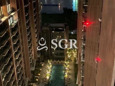 The River Thủ Thiêm, Vietnam The River Thủ Thiêm, Vietnam